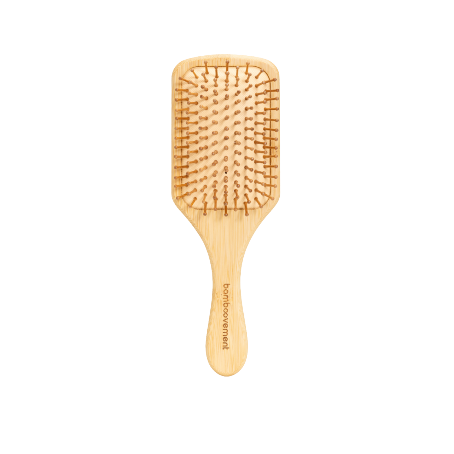 Bamboo Paddle Brush | Vegan Comfort & Effortless Detangling